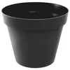 Image de Pot de fleur rond Toscane Ø 30 x Hauteur 26 cm - 10 L - Gris anthracite