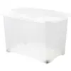 Image de Coffre Clip Box Avec Roulettes - 60l