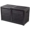 Image de Coffre de rangement Baya - 420 L - Gris foncé - Eda