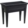 Image de Eda Espace Potager Sur Pieds City Veg&Table - 76 X 38,5 X H 68 Cm - 57 L - Gris Anthracite