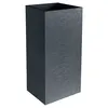 Image de Pot de fleurs haut carré EDA Graphit 31 L Gris anthracite 39,5x39,5x80 cm