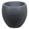 Image de EDA Pot rond Graphit Ø50cm - Contenance 46L - Gris anthracite