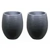 Image de Pot à fleurs "" Egg"" - Gris anthracite - Ø 50 x60