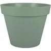 Image de Eda Plastique - Pot De Fleur Rond Toscane - Ø 60 X H47 Cm - 76 L - Vert Laurier