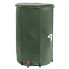 Image de EDA, Récupérateurs d'eau de pluie + réservoirs enterrés, Baril de pluie RÉCUP'O, diamètre : 600 mm, vert, 250 litres en kit, flexible et pliable, résistant (250 l)