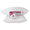 Image de 2 oreillers Douceur 60 x 60 cm - Blanc