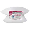Image de 2 oreillers Aerelle Cool Night 60 x 60 cm - Blanc