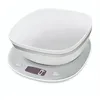 Image de Balance de cuisine Terraillon Macaron avec Glacée et Bol 15254 Inox et Blanc