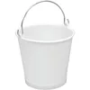 Image de Seau Rond 10 L Anse Inox - Blanc