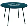 Image de Table Lorette Ø 110 Cm - Bleu Acapulco