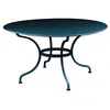 Image de Table Ronde Romane à 137 Cm Bleu Acapulco