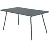 Image de Table 143x80 Luxembourg Gris Orage