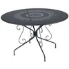 Image de Table Ronde Montmartre à 117 Cm Carbone