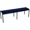 Image de Banc 3/4 Places Luxembourg Bleu Abysse