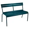 Image de Banc À Dossier 2/3 Places Luxembourg Bleu Acapulco