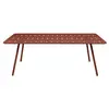 Image de Table 207x100 Luxembourg Ocre Rouge