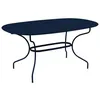 Image de Table Opà ©ra+ Ovale 160 X 90 Cm - Bleu Abysse