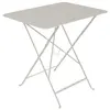 Image de Table Bistro 77 X 57 Cm Gris Argile
