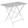 Image de Table Bistro 97 X 57 Cm Gris Argile