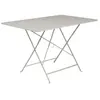 Image de Table Bistro 117 X 77 Cm Gris Argile