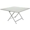 Image de Table Caractà ¨re 128 X 128 Cm Gris Argile