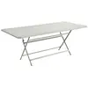 Image de Table Caractà ¨re 190 X 90 Cm Gris Argile
