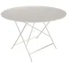 Image de Table Ronde Bistro à   117 Cm Gris Argile