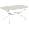 Image de Table Opà ©ra+ Ovale 160 X 90 Cm - Gris Argile