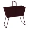 Image de Jardinière Haute Basket Cerise Noire