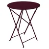Image de Table Ronde Bistro à   60 Cm Cerise Noire