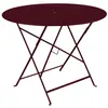 Image de Table Ronde Bistro à   96 Cm Cerise Noire