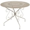 Image de Table Ronde Montmartre à   96 Cm Muscade