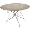 Image de Table Ronde Montmartre à   117 Cm Muscade