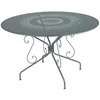 Image de Table Ronde Montmartre à   117 Cm Gris Orage