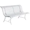 Image de Banc Louisiane 150 Cm Blanc Coton