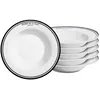 Image de Assiette creuse Bistrot 22 cm (lot de 6) - Table Passion - Blanc - Porcelaine