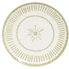 Image de Assiette plate Tamara verte 27 cm (lot de 6) - Table Passion - Vert - Porcelaine