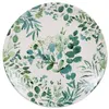 Image de Assiette à dessert Natura 21,5 cm (lot de 6) - Table Passion - Vert - Faïence