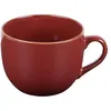 Image de Bol Jumbo Elyas rouge 75 cl - Table Passion - Rouge - Grès