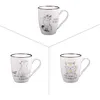 Image de Tasse Funny Cat 23 cl (lot de 3) - Trend'up - Multicolore - Porcelaine
