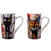 Image de Coffret de 2 mugs Street Cat 50 cl - Table Passion - Blanc - Porcelaine