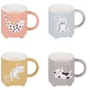 Image de Coffret de 4 mugs Ronron 35 cl - Table Passion - Multicolore - Porcelaine