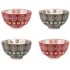 Image de Coffret de 4 coupelles Sullivan 11 cm - Table Passion - Multicolore - Grès