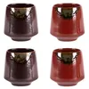 Image de Coffret de 4 gobelets Kyoto 17 cl - Table Passion - Multicolore - Grès