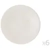 Image de Asssiette plate en grès D27cm blanc - Lot de 6 VESUVIO
