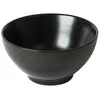 Image de Bol Vésuvio noir 14 cm (lot de 6) - Table Passion - Noir - Grès