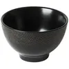 Image de Mini bol Vésuvio noir 9,5 cm (lot de 6) - Table Passion - Noir - Grès