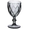 Image de Boite de 6 verres à pied Diamond 25 cl gris - Trend'up - Gris - Verre