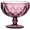 Image de Boite de 6 coupes de glace Diamond 35 cl rose - Trend'up - Rose - Verre