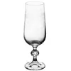Image de Flûte à Champagne Claudia Panto 18 cl (lot de 6) - Table Passion - Transparent / Cristal - Verre Cristallin